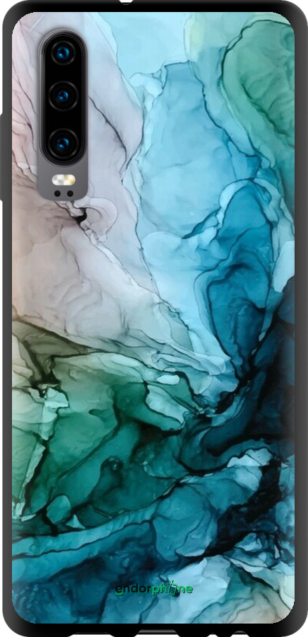 TPU чехол С красочной абстрактной картиной Соленые берега для Huawei P30 - 6405b-1622 изображение 