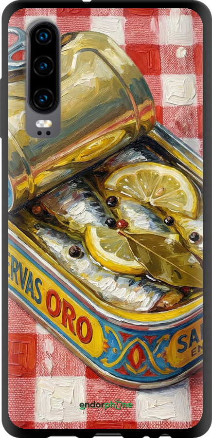 TPU чехол Vintage Sardine Tin Phone для Huawei P30 - 6772b-1622 изображение 