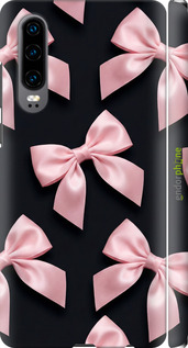 3D пластиковый матовый чехол 'Coquette Ribbons Dark Coquette' для Huawei P30 изображение 1
