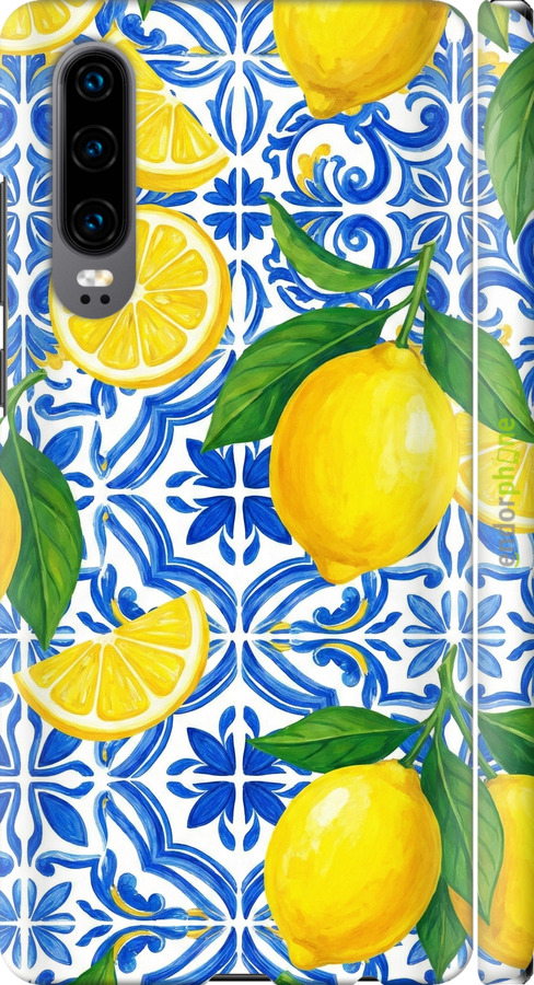 3D пластиковый матовый чехол Grocery Girl Italian Summer для Huawei P30 - 6766m-1622 изображение 