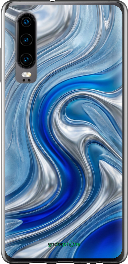 Силиконовый чехол Liquid Chrome для Huawei P30 - 6781u-1622 изображение 