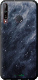 TPU чехол Сині хмари, Синій місяць для Huawei P40 Lite E - 6398b-1875 изображение 