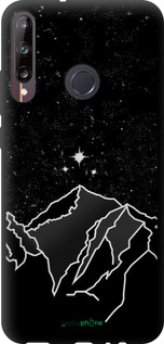 TPU чехол Мінімалістичний гірський краєвид для Huawei P40 Lite E - 6438b-1875 изображение 