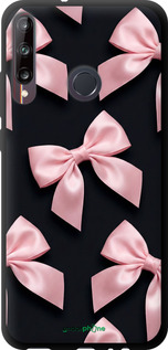 TPU чехол Coquette Ribbons Dark Coquette для Huawei P40 Lite E - 6767b-1875 изображение 