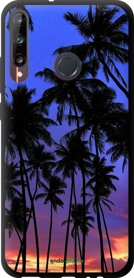 TPU чехол Пальми для Huawei P40 Lite E - 4324b-1875 изображение 