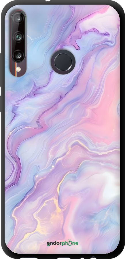TPU чехол Нежный мрамор для Huawei P40 Lite E - 6310b-1875 изображение 