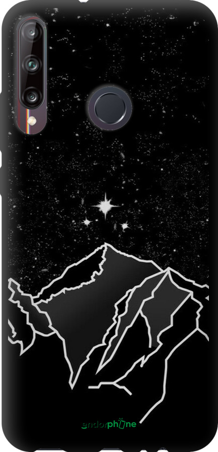 TPU чехол Мінімалістичний гірський краєвид для Huawei P40 Lite E - 6438b-1875 изображение 
