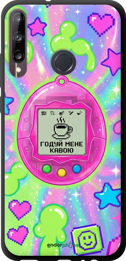 TPU чехол Y2K Aesthetic Retro Pet: Годуй мене кавою для Huawei P40 Lite E - 6784b-1875 изображение 