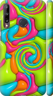 3D пластиковий матовий чехол Y2K Jelly Dream для Huawei P40 Lite E - 6780m-1875 изображение 