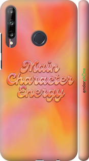 3D пластиковый матовый чехол Aura Gradient Main Character Energy Aesthetic Y2K для Huawei P40 Lite E - 6783m-1875 изображение 