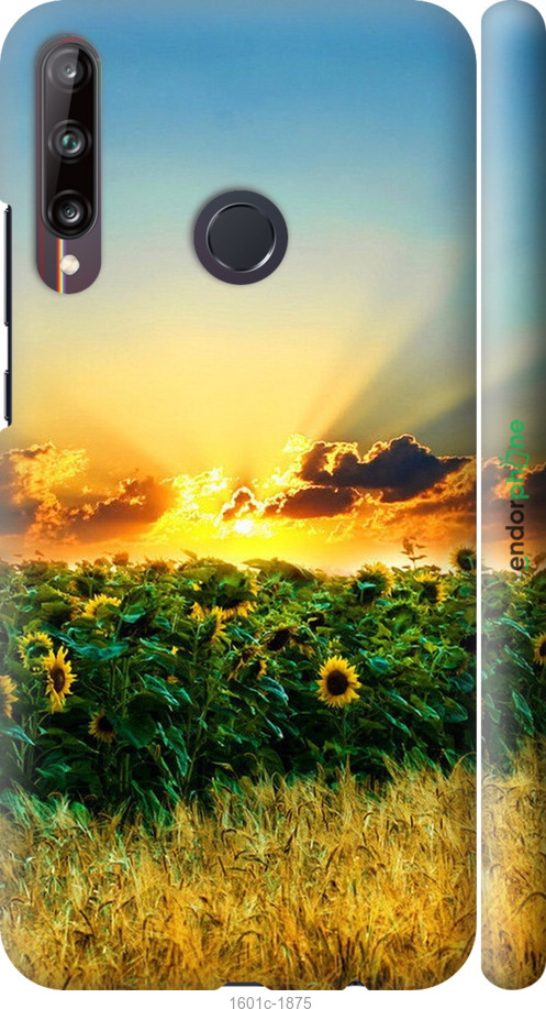 

3D пластиковий матовий чохол "Україна" для Huawei P40 Lite E