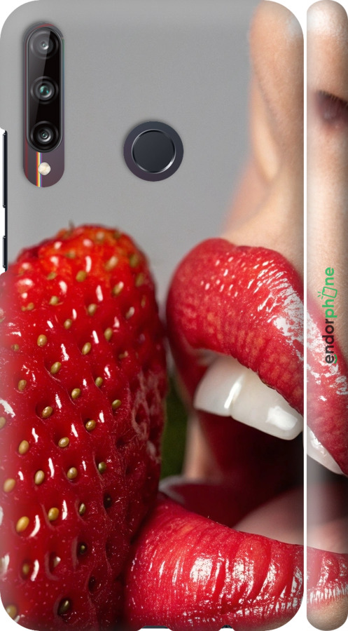 3D пластиковий матовий чехол Насолода для Huawei P40 Lite E - 6701m-1875 изображение 