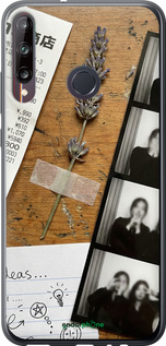 Силіконовий чехол Aesthetic Scrapbook Collage для Huawei P40 Lite E - 6773u-1875 изображение 