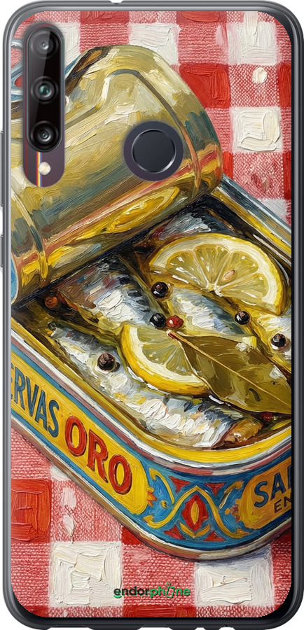 2D пластиковый чехол Vintage Sardine Tin Phone для Huawei P40 Lite E - 6772t-1875 изображение 