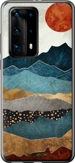 Силиконовый чехол Янтарный закат для Huawei P40 Pro Plus - 6475u-1917 изображение 