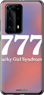 Силиконовый чехол 'Aesthetic Aura Gradient 777 Lucky Energy' для Huawei P40 Pro Plus изображение 3