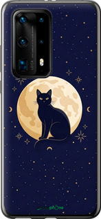 Силиконовый чехол 'Cute Cat Celestial/Witchy' для Huawei P40 Pro Plus изображение 3