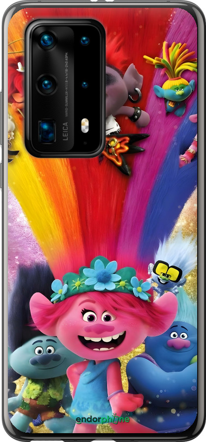 Силиконовый чехол Троли для Huawei P40 Pro Plus - 6343u-1917 изображение 