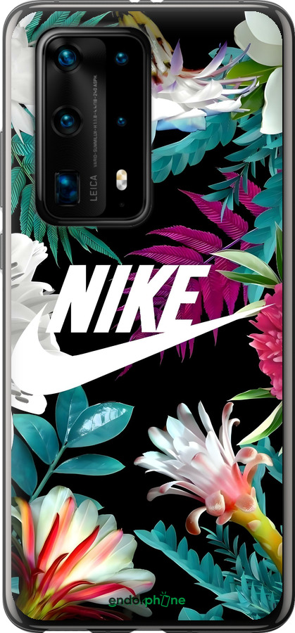 Силиконовый чехол Nike для Huawei P40 Pro Plus - 6378u-1917 изображение 