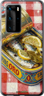Силіконовий чехол Vintage Sardine Tin Phone для Huawei P40 Pro - 6772u-1839 изображение 