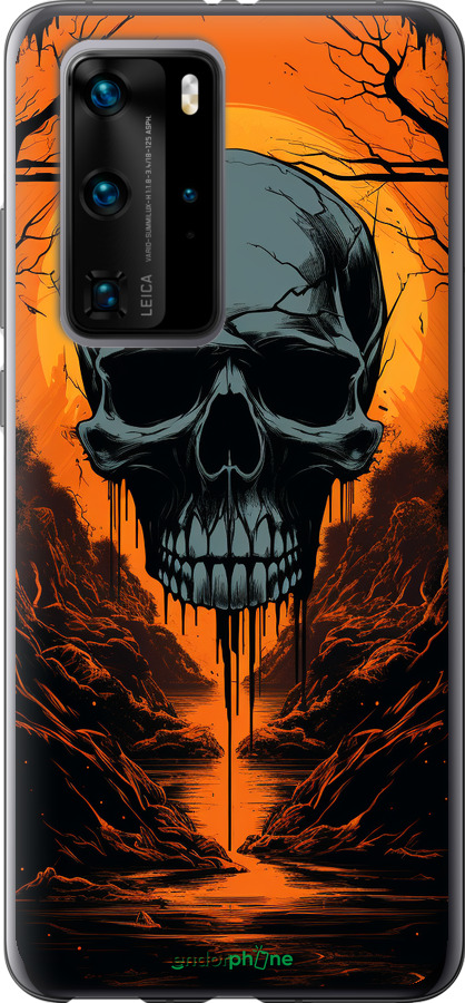 2D пластиковый чехол Чехол для телефона для Huawei P40 Pro - 5953t-1839 изображение 