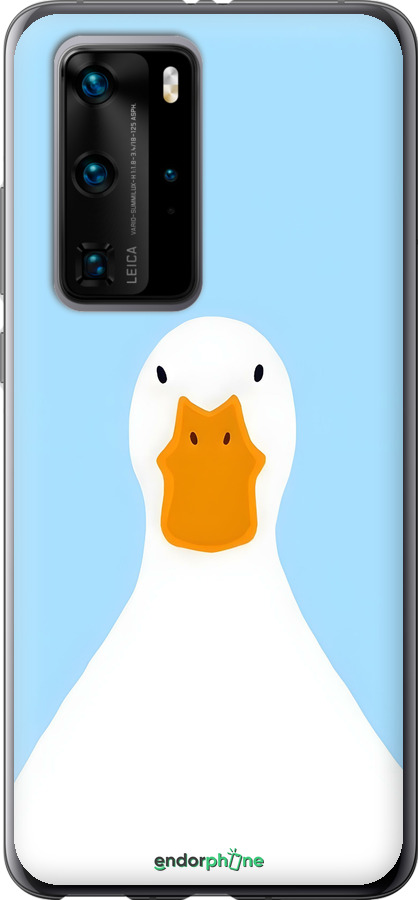 2D пластиковий чехол Гусак для Huawei P40 Pro - 6350t-1839 изображение 