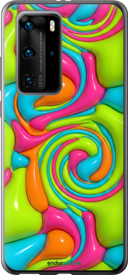 2D пластиковый чехол Y2K Jelly Dream для Huawei P40 Pro - 6780t-1839 изображение 
