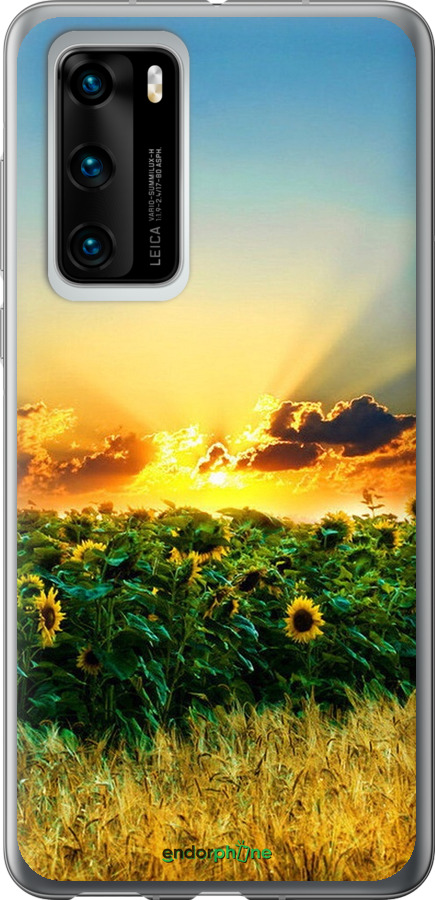 

Силіконовий чохол "Україна" для Huawei P40