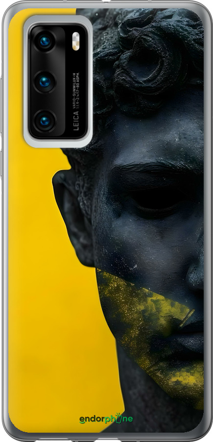 Силиконовый чехол Статуя арт для Huawei P40 - 6330u-1840 изображение 