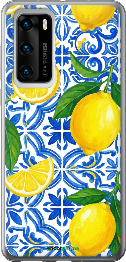 Силіконовий чехол Grocery Girl Italian Summer для Huawei P40 - 6766u-1840 изображение 