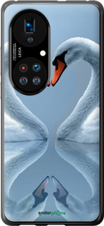 Силіконовий чехол Лебеді для Huawei P50 - 6007u-2292 изображение 