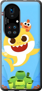 Силиконовый чехол Бейби Шарк для Huawei P50 - 6303u-2292 изображение 