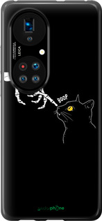 Силіконовий чехол Кішка для Huawei P50 - 6505u-2292 изображение 