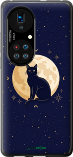 Силиконовый чехол 'Cute Cat Celestial/Witchy' для Huawei P50 изображение 3