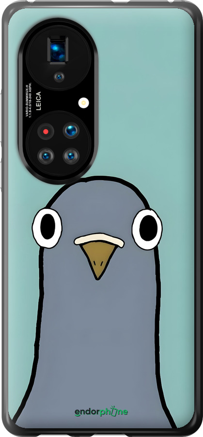 Силиконовый чехол Голубь для Huawei P50 - 6388u-2292 изображение 