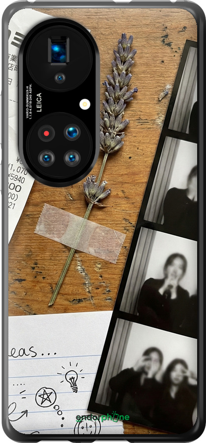 Силиконовый чехол Aesthetic Scrapbook Collage для Huawei P50 - 6773u-2292 изображение 