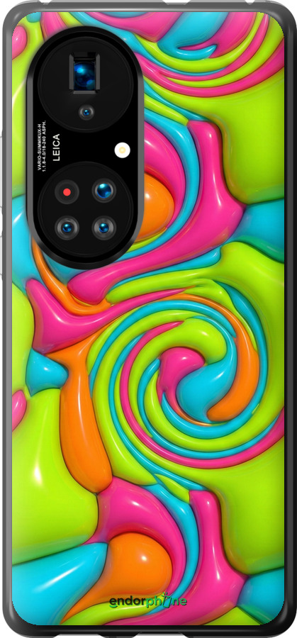 Силиконовый чехол Y2K Jelly Dream для Huawei P50 - 6780u-2292 изображение 