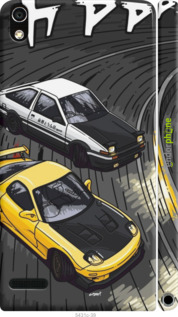 3D пластиковий глянцевий чехол № 5431 для Huawei Ascend P6 - 5431c-39 изображение 