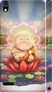 3D пластиковый глянцевый чехол Саус парк Эрик для Huawei Ascend P6 - 6387c-39 изображение 