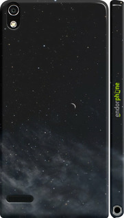 3D пластиковий глянцевий чехол Нічне небо для Huawei Ascend P6 - 6451c-39 изображение 