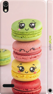 3D пластиковий глянцевий чехол Печиво для Huawei Ascend P6 - 6693c-39 изображение 