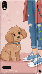 3D пластиковий глянцевий чехол Мальтипу 3 для Huawei Ascend P6 - 6706c-39 изображение 