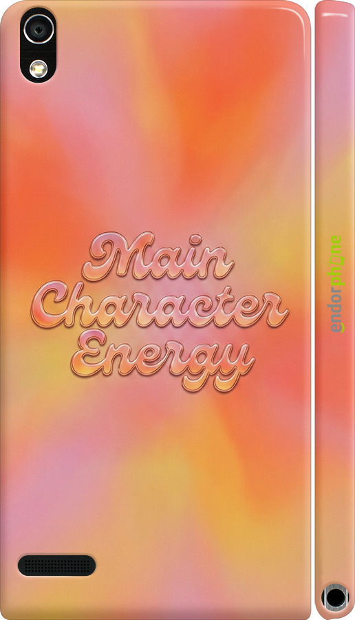 3D пластиковый глянцевый чехол Aura Gradient Main Character Energy Aesthetic Y2K для Huawei Ascend P6 - 6783c-39 изображение 