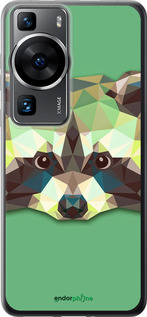 Силиконовый чехол Енот для Huawei P60 - 1217u-3024 изображение 