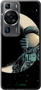 Силиконовый чехол Астронавт для Huawei P60 - 4134u-3024 изображение 