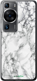 Силіконовий чехол Мармур білий для Huawei P60 - 4480u-3024 изображение 