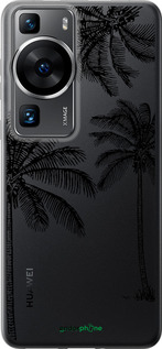 Силіконовий чехол Пальми1 для Huawei P60 - 4634u-3024 изображение 