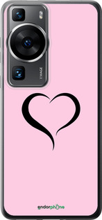 Силиконовый чехол Сердце 1 для Huawei P60 - 4730u-3024 изображение 