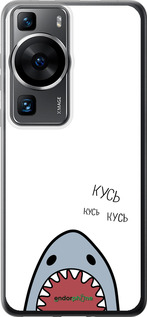 Силиконовый чехол Акула для Huawei P60 - 4870u-3024 изображение 