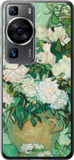 Силіконовий чехол Вінсент Ван Гог. Ваза з трояндами для Huawei P60 - 5543u-3024 изображение 